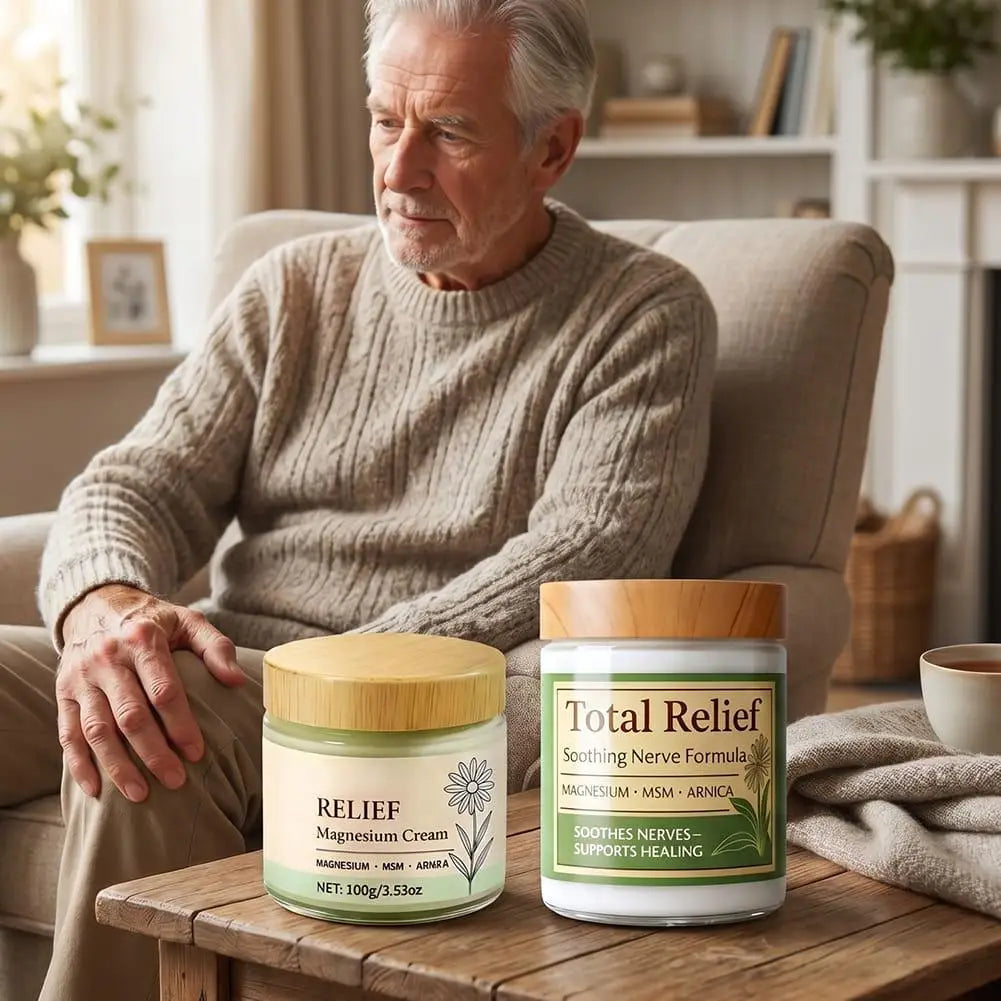 Natural Magnesium Soothing Cream - Muscle Comfort, Tension Relief & Daily Relaxation Care