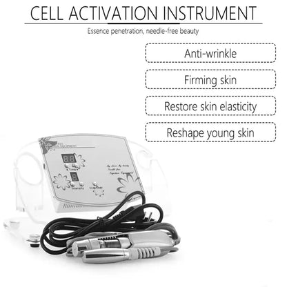 Electroporation Skin Rejuvenation Machine – Facial Whitening, Lifting & Anti-Aging Beauty Care Tool for Cell Activation