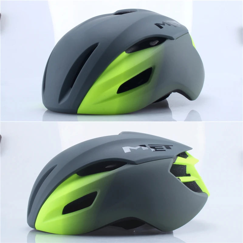 MET Manta Rresight Men's Cycling Helmet – MTB & Road Bike Helmet for Outdoor Sports, Speed Skating & Safe Riding