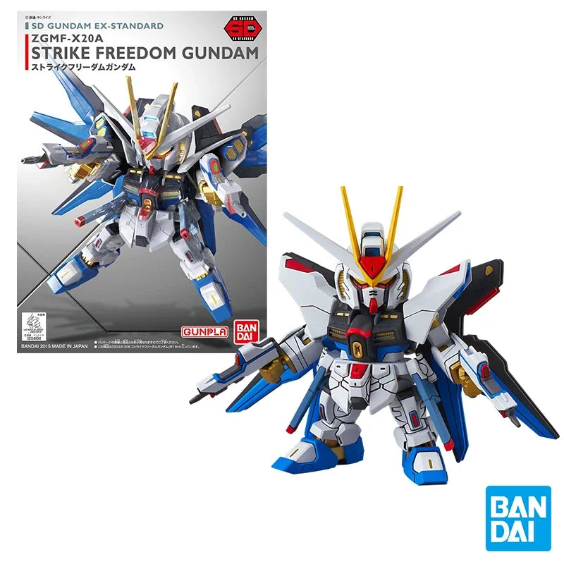 Bandai Gundam SDEX Action Figure – RX-78-2, Aile Strike, Exia, Unicorn, Astray Red Frame & Barbatos Model Kit