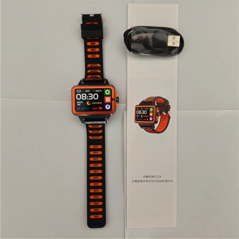 S666 Smart Watch - Waterproof Sports Smartwatch with Heart Rate Monitor for iOS & Android Phones