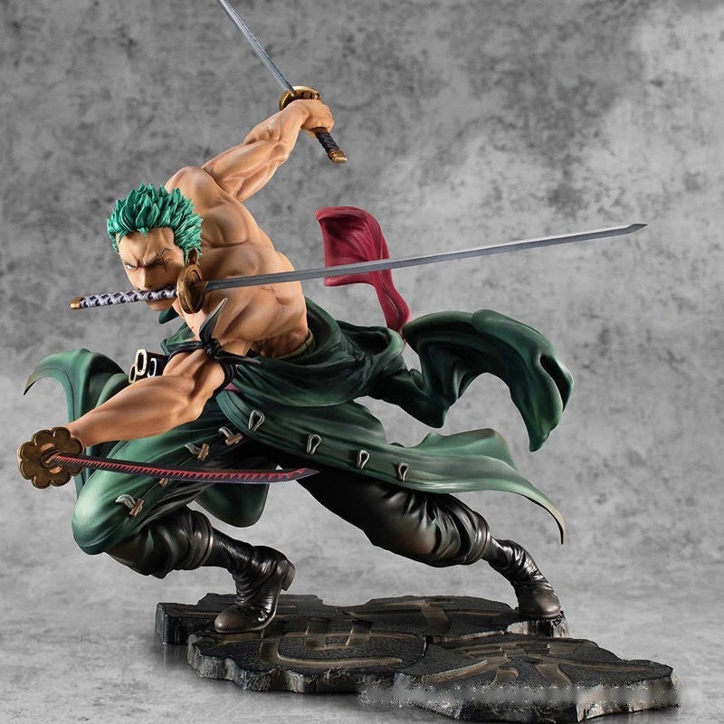 One Piece Roronoa Zoro 10CM PVC Action Figure - Anime Collectible Display Model & Gift