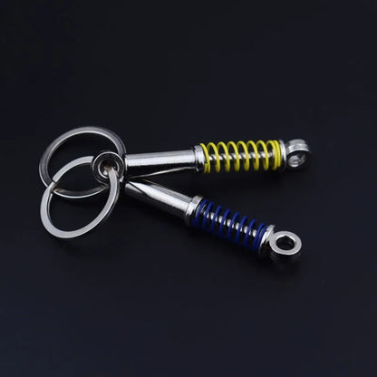 Creative Metal Car Keychain — Zinc Alloy Turbo, Gearbox & Brake Disc Pendant for Men’s Birthday or Dad Gift