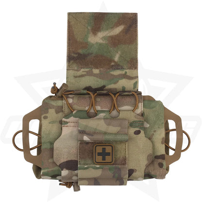 OphidianTac Outdoor First Aid Bag – Rapid Deployment Medium IFAK MOLLE Medical Pouch for Hunting Vest Accessories