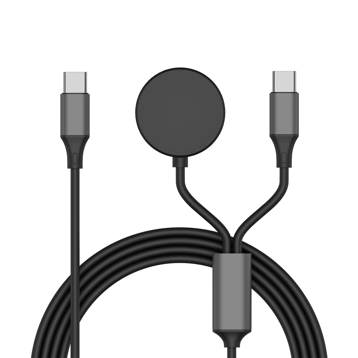 Samsung Galaxy Watch USB-C Fast Charger - PD 60W Charging Cable for Galaxy Watch Ultra, 7, 6, 6 Classic, 5, 5 Pro and Galaxy S25, S24, S23, Z Fold 6