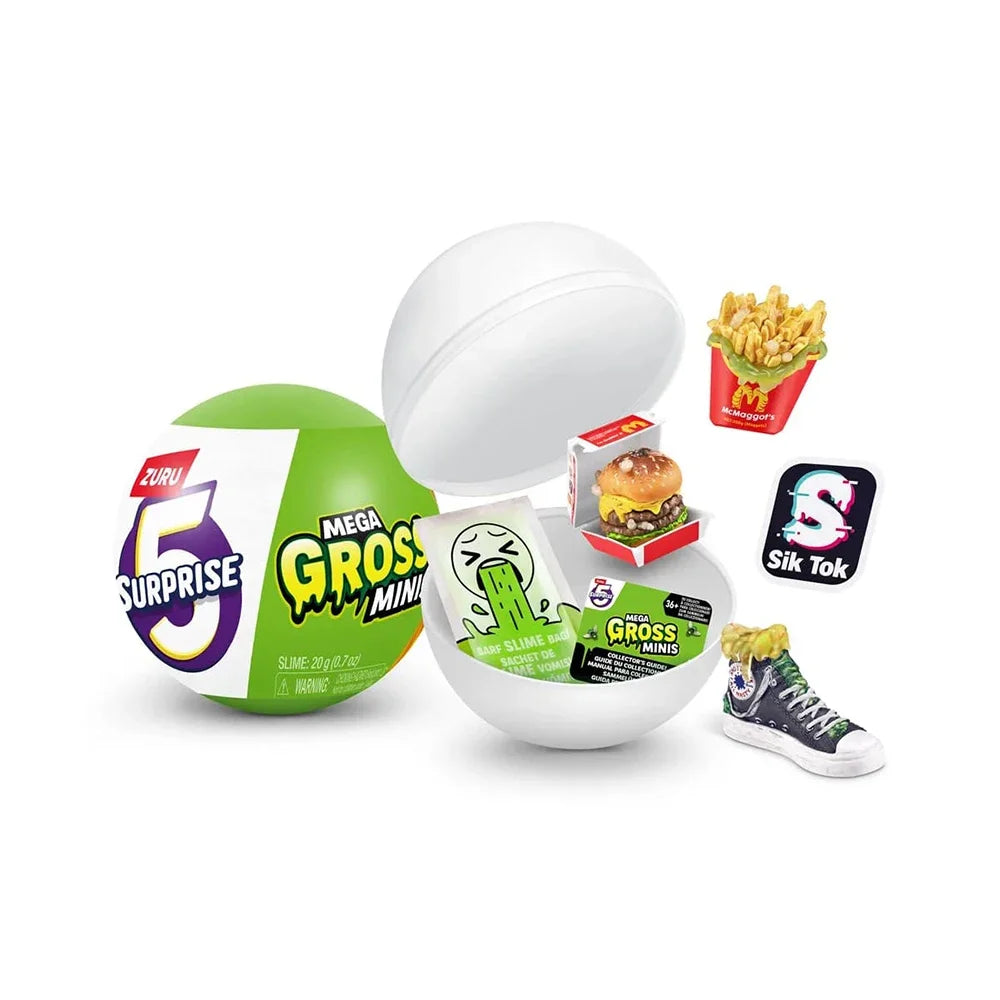 ZURU 5 Surprise Mini Brands Toy - Mystery Blind Box Miniature Collectible Surprise Gift for Kids