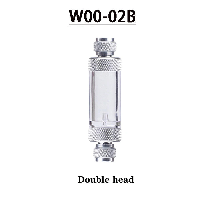 ZRDR Aquarium CO2 Bubble Counter – CO2 Generator Regulator with Single/Double Head Fine-Tuning Valve