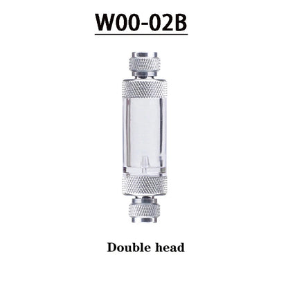 ZRDR Aquarium CO2 Bubble Counter – CO2 Generator Regulator with Single/Double Head Fine-Tuning Valve