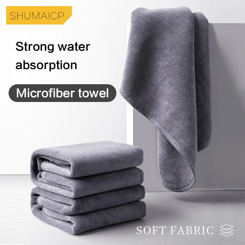 High-End Microfiber Car Wash Towel – Auto Cleaning, Drying & Detailing Cloth with Hemmed Edges for Car Care