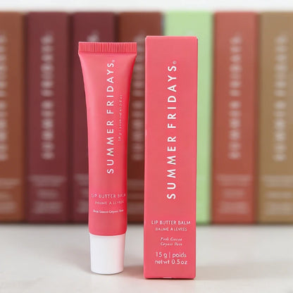 Summer Fridays Lip Balm - Moisturizing Glossy Lip Oil with Vanilla Pink Sugar & Guava Shine