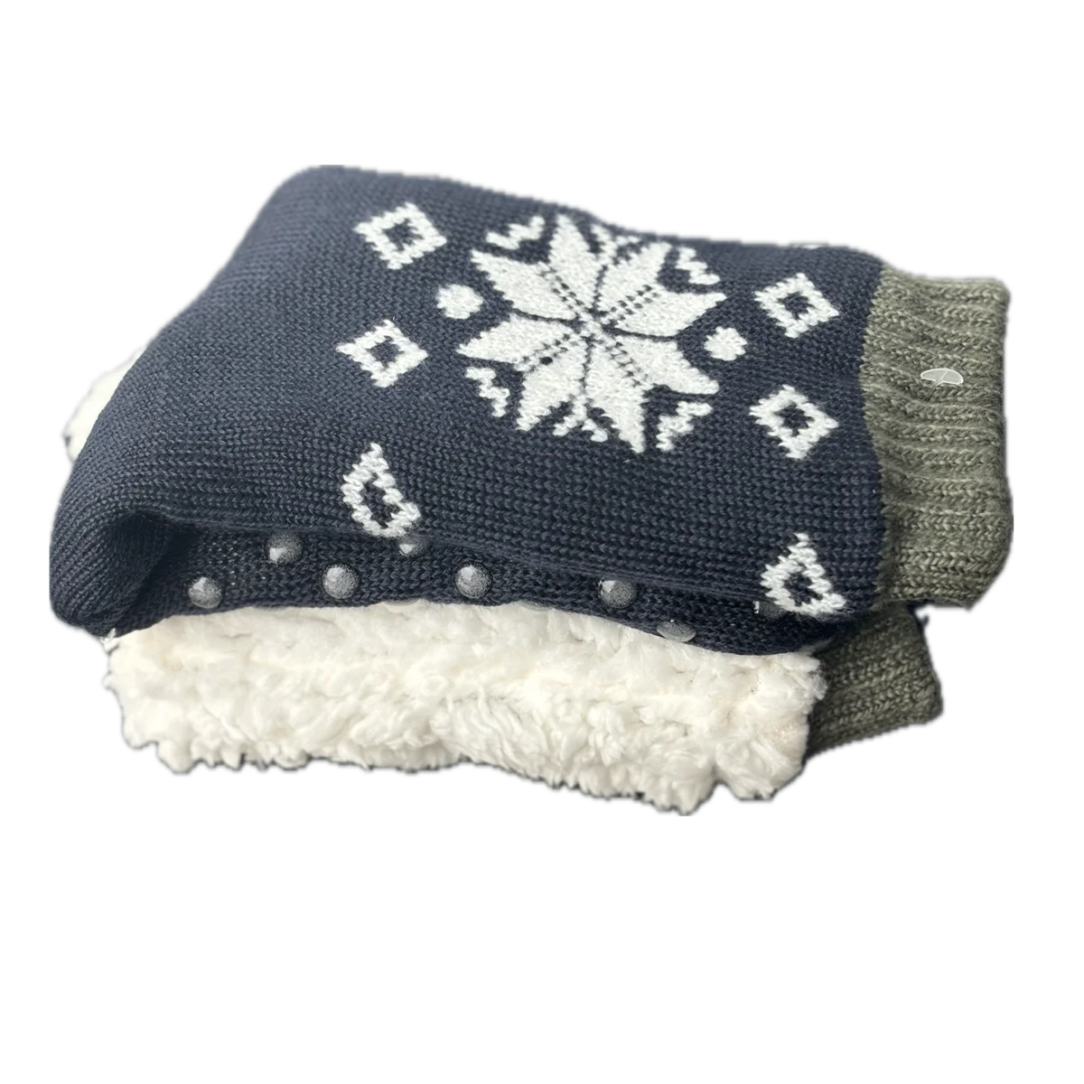 Men’s Winter Thermal Socks – Warm Leopard Print Short Plush Velvet Non-Slip Fuzzy Floor Socks, Camouflage Gift 2023