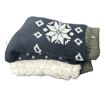 Men’s Winter Thermal Socks – Warm Leopard Print Short Plush Velvet Non-Slip Fuzzy Floor Socks, Camouflage Gift 2023