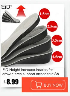 EiD Magnetic Therapy Foot Insoles – Soft Acupressure Sports Cushion for Men & Women