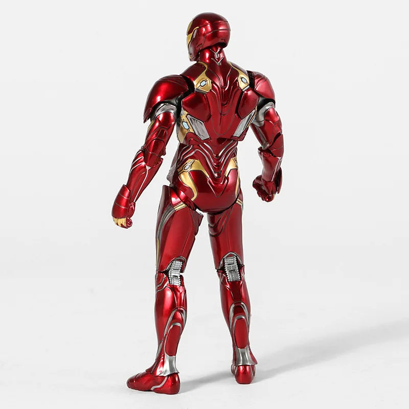 ZD Toys 7" Iron Man Action Figures – Joint Movable MK1 to MK50 Movie Collectible Dolls