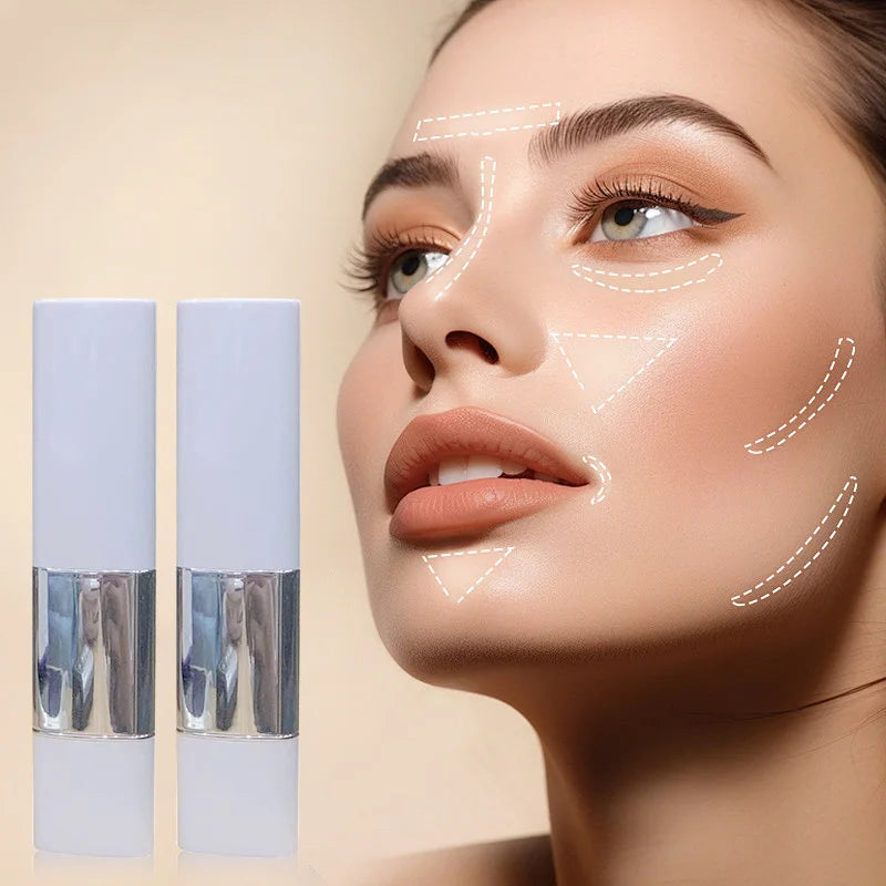 Lazy Foundation Stick - Moisturizing Natural Concealer with Matte, Sweat-Resistant Makeup Coverage