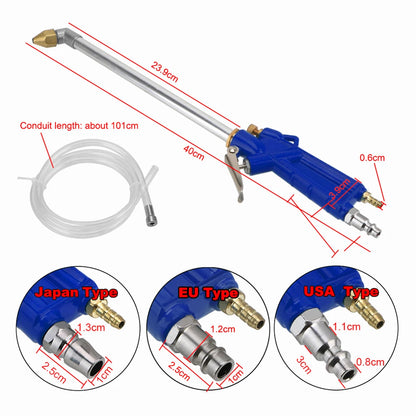 High-Pressure Car Engine Cleaning Gun: Pneumatic Water Tool for Efficient Car Repair - 40cm Length, Removes Engine Oil Deposits