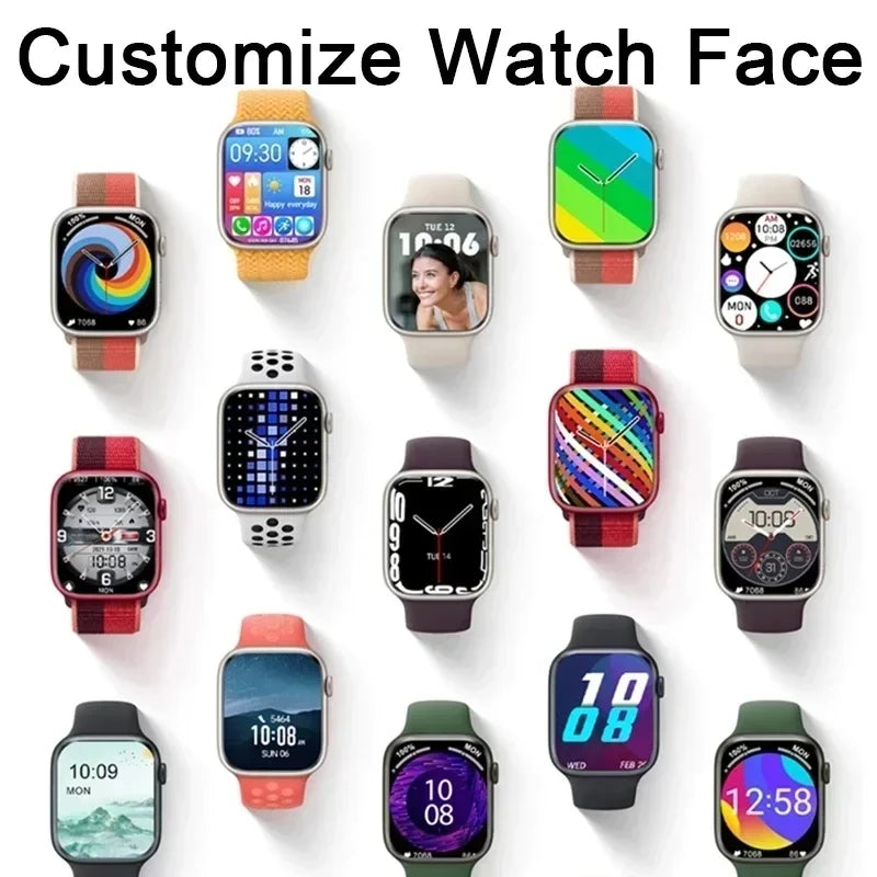 I10 Pro Max Smartwatch with Metal Strap – Sport Fitness Tracker, Custom Dial for Android & iOS, Gift for Men & Women