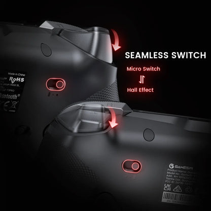 GameSir Tarantula Pro Switch Controller | Hall Effect Gamepad with 9 Programmable Buttons for Nintendo Switch, iPhone & Android