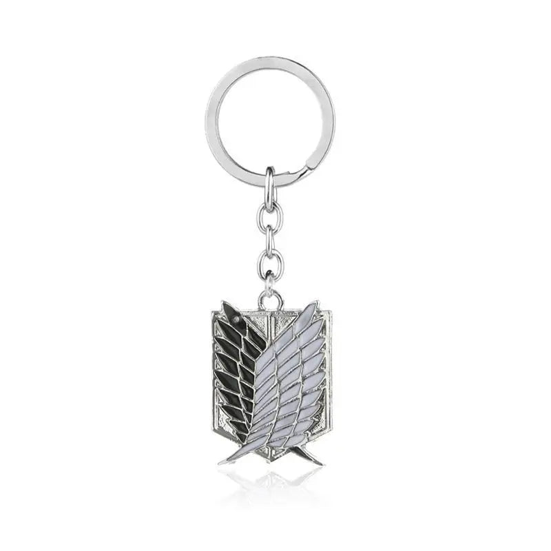 Attack on Titan Wings of Freedom Necklace - Alloy Investigator Logo Anime Pendant Jewelry Party Accessory