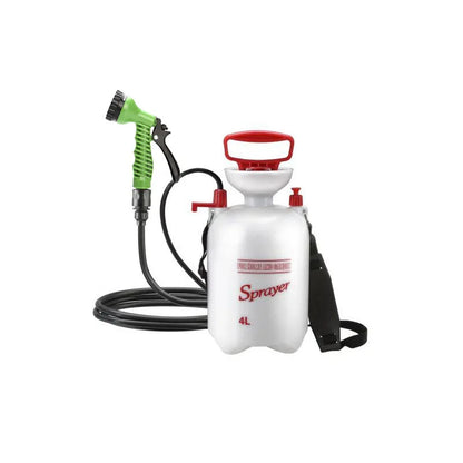 4/8L Portable Shower for Camping - Outdoor Shower with 3m Hose, Multi-Function Sprayer for Traveling, Hiking, Car Wash, and Irrigation