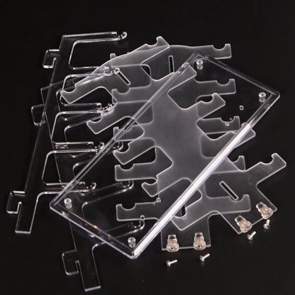 10-Pair Clear Acrylic Sunglasses Display Rack – Eyeglass Frame Organizer & Show Holder