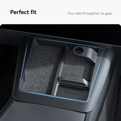 Wireless Charging Protective Frame for Tesla Model 3/Y Highland - Non-Slip Limiter for Phones, Headphones, and Watches