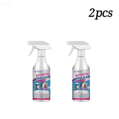 Powerful Bathroom Descaling Spray - Stubborn Stain, Rust, and Limescale Remover for Showerheads, Bathtubs, and Toilets