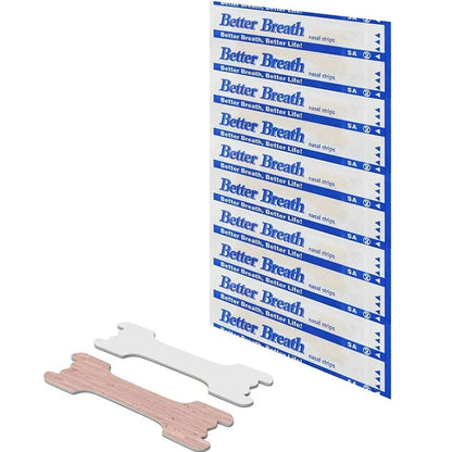 20/50/100pcs Nasal Breathing Strips — Anti-Snoring Sleep Aid for Easier, Healthier Breathing
