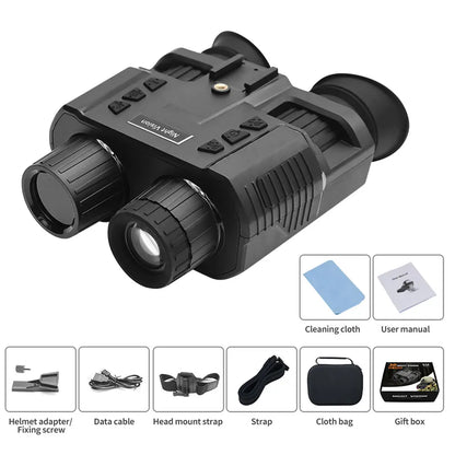 NV8000 3D Night Vision Binocular Goggles – Hunting Goggles for Helmet Mount