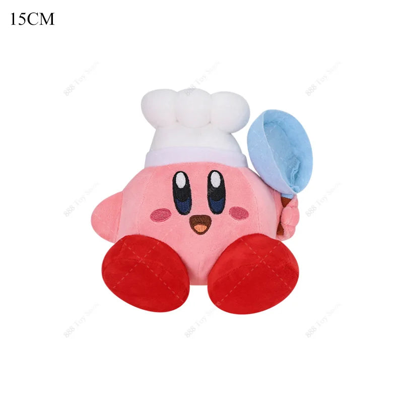 26 Styles Star Kirby Plush Dolls — Classic Characters Including Sword, Bread, Chef, Shadow, Ghost & Magolor, 30th Anniversary Stuffed Peluche with Pull Ring