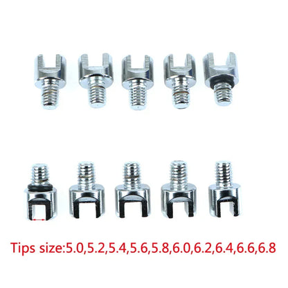 CNC Motorcycle Spoke Wrench Tool - High Performance Dirt Bike ATV Scooter Wheel Repair Kit with 10 Interchangeable Tips