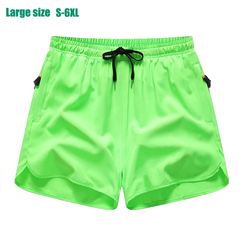 Men’s Ice Silk 3/4 Sports Shorts – Lightweight Quick Dry Running & Fitness Casual Sweat-Absorbing Outdoor Training Pants