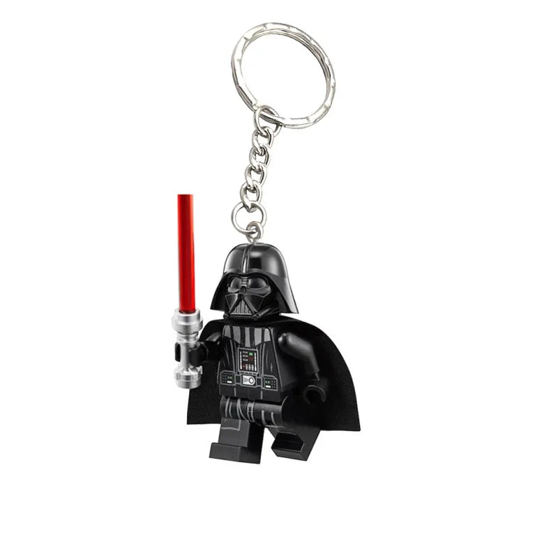Star Wars Mandalorian Keychain — Anime Doll Model, Cartoon Backpack Pendant, Jewelry & Accessory Ornament