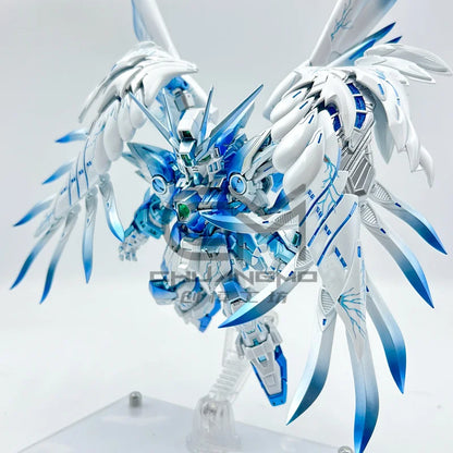 MGSD Wing Zero Glacier Blue Limited Edition – Mech Assembly Model Kit, Action Figures & Collectible Puzzle Toy for Boys