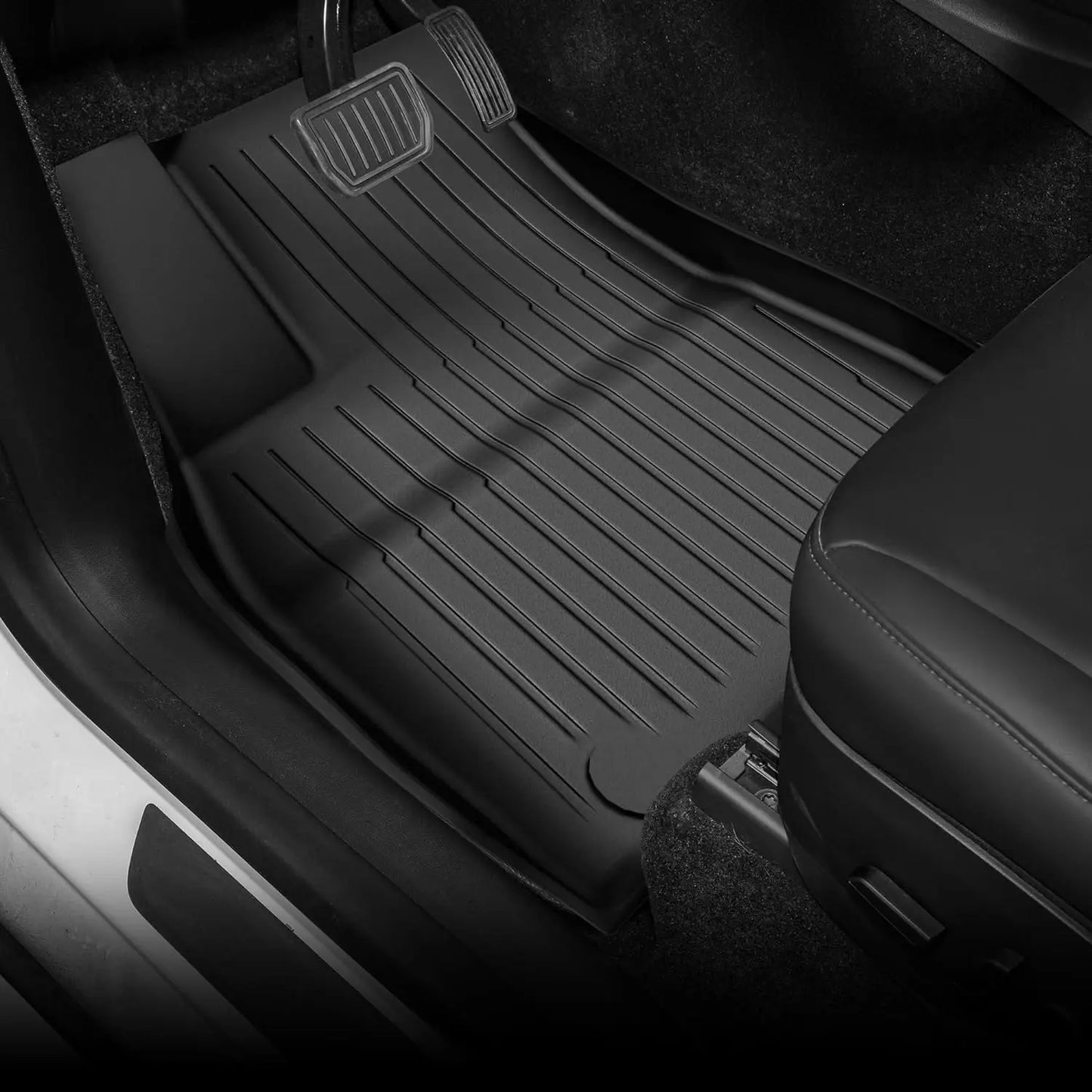 XPE All-Weather Floor Mats for Tesla Model 3/Y (2021-2024) – Waterproof Non-Slip Rubber Trunk Cargo Liner