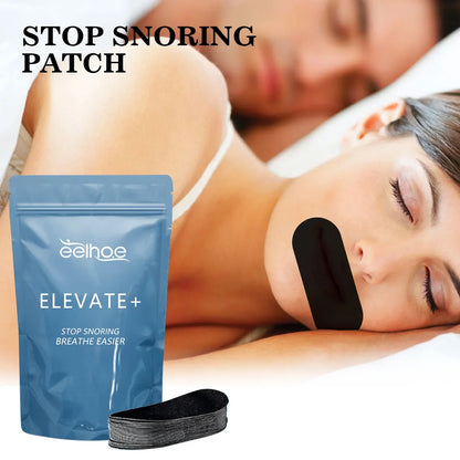 EELHOE Anti-Snoring Patch – Sleep Improvement Sticker for Better Breathing, Portable Mouth Orthosis Tape to Stop Snoring