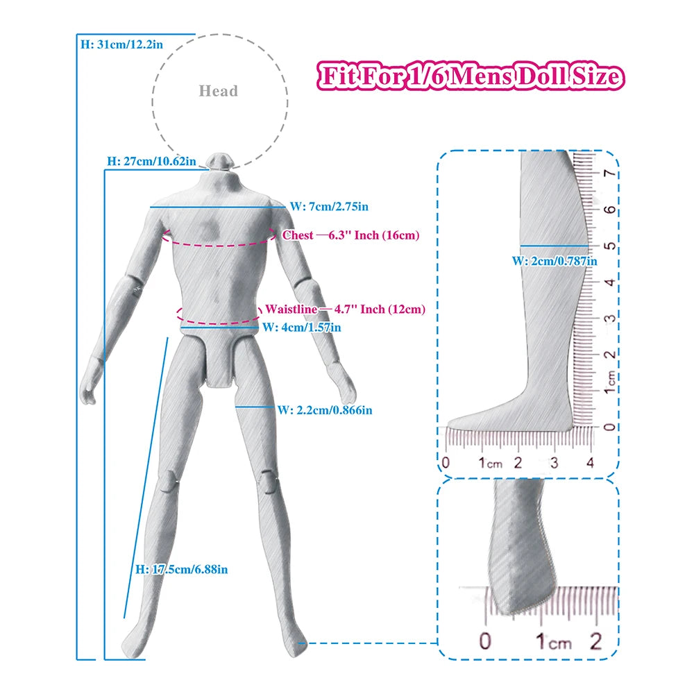 NK Mix 12" Fashion Doll Shoes & Clothes — Casual Leather Sneakers, Boots & Slippers for Boy & Princess Dolls