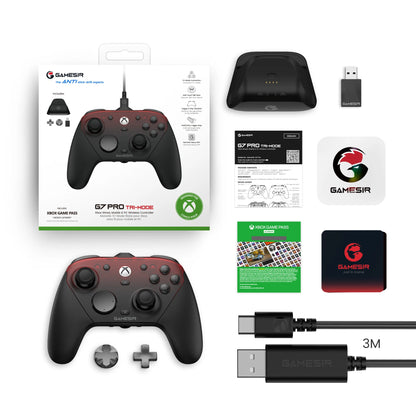 GameSir G7 Pro Xbox Controller - Wired Xbox & Wireless PC Gaming Controller with Hall Effect Sticks, Bluetooth & Charging Dock