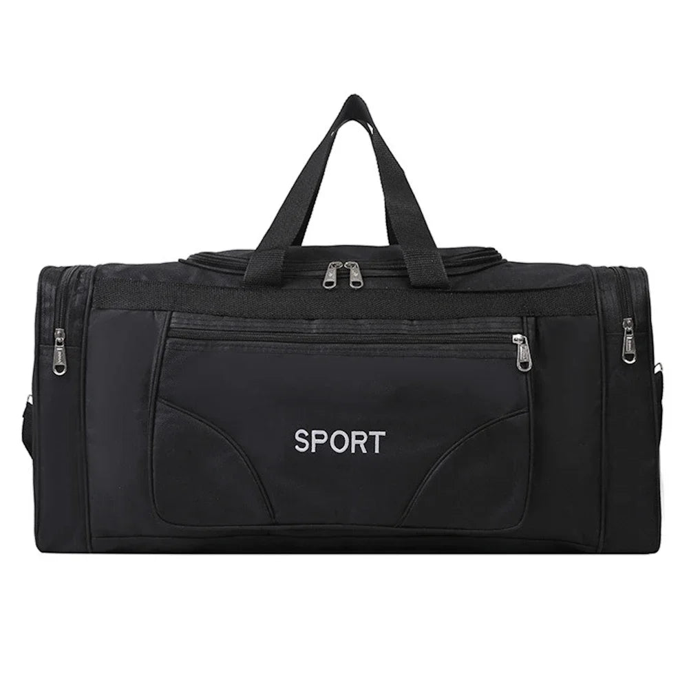 Oxford Fitness Bag – Large Capacity Waterproof Yoga & Sports Backpack with Adjustable Shoulder Strap for Outdoor Football