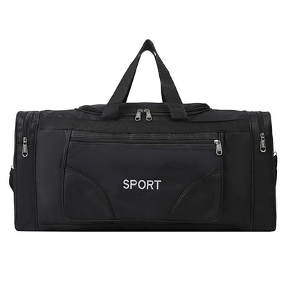 Oxford Fitness Bag – Large Capacity Waterproof Yoga & Sports Backpack with Adjustable Shoulder Strap for Outdoor Football