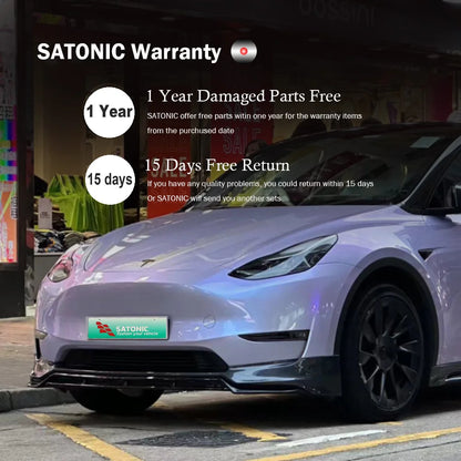 SATONIC V2 Auto Frunk Soft Closer – Waterproof Frunk LED for Tesla Model 3, Y, Model 3 Highland, S & X