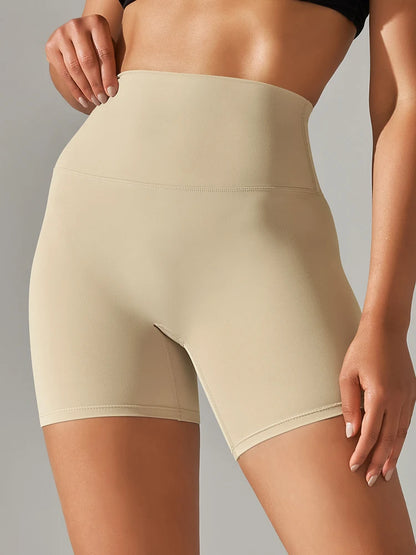 Women High Waist Yoga Legging Shorts - Squat Proof Quick Dry Fitness Cycling Shorts for Gym Workout & Sports