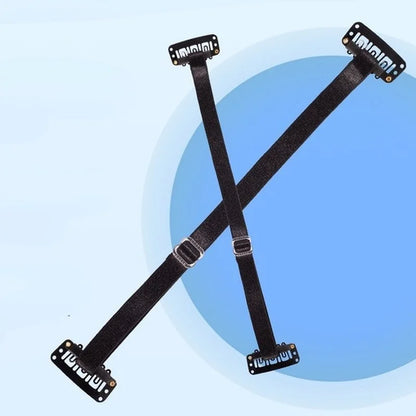 Elastic Lift Straps for Eyes and Eyebrows - Adjustable BB Clip Bands for Anti-Wrinkle Face Taping and Hair Lifting
