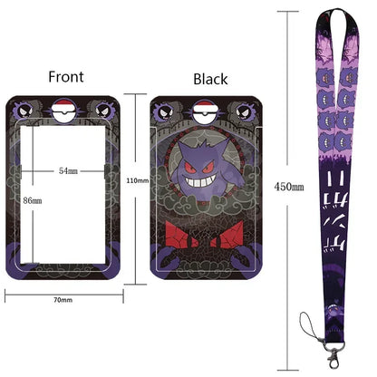Pikachu Neck Strap Lanyard for Keys – ID Badge Holder, Keychain, Key Rings, Fashion Accessory Gift
