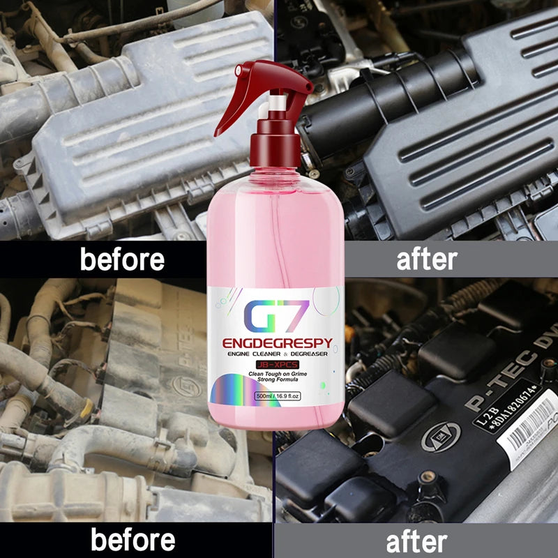Engine Bay Cleaner | Powerful Decontamination & Oil, Dust, Grease Remover for Engine Compartment