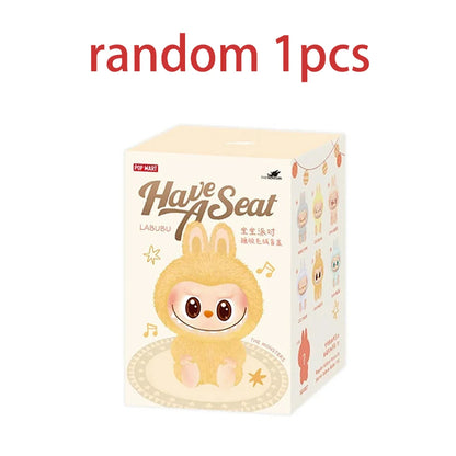 High-Quality Cute Labubu The Monsters Box Toy – Cardiac Macarone Kawaii Figure Model Bag, 1:1 Replica Gift