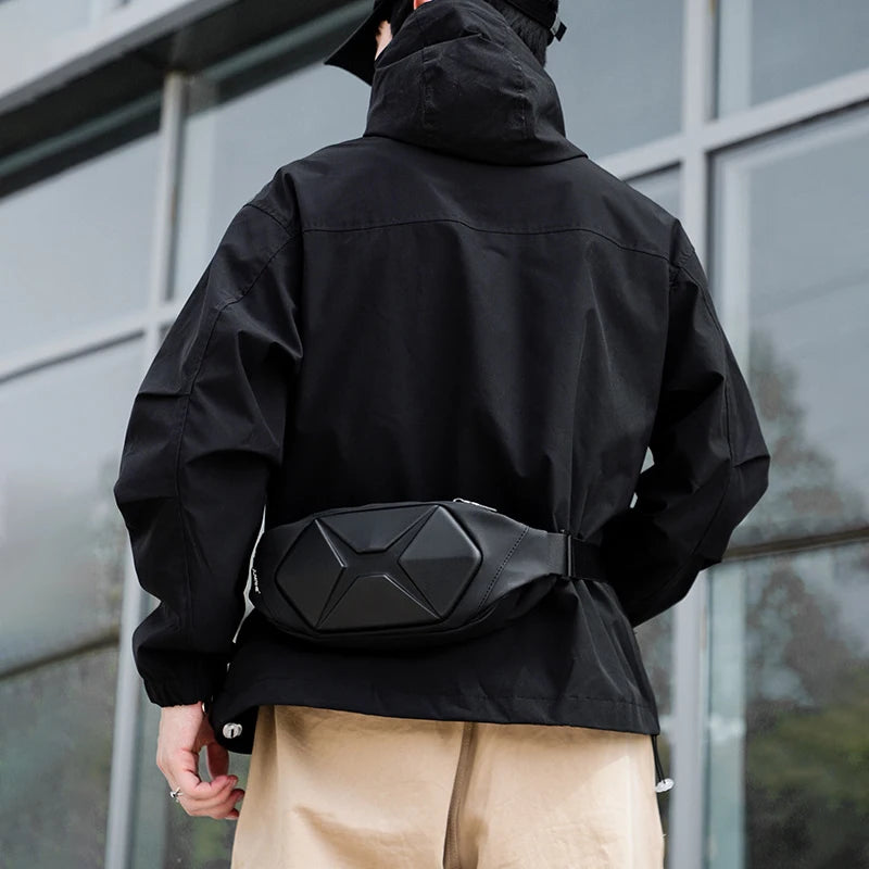 Fashion Waterproof Waist Pack - Solid Color Fanny Pack, Unisex Belt Bag for Casual Travel, Phone Chest Pack, Crossbody Bag