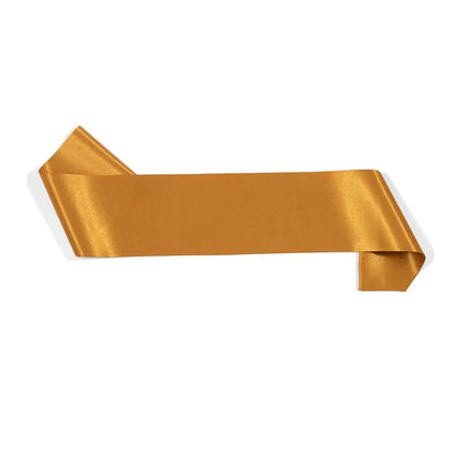 Custom Satin Sash - Personalized Text & Logo for Birthday, Wedding, Graduation, Retirement and Party Events