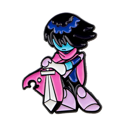 Cartoon Game Enamel Pins - Anime Pixel Brooch Lapel Badges for Backpacks & Clothing