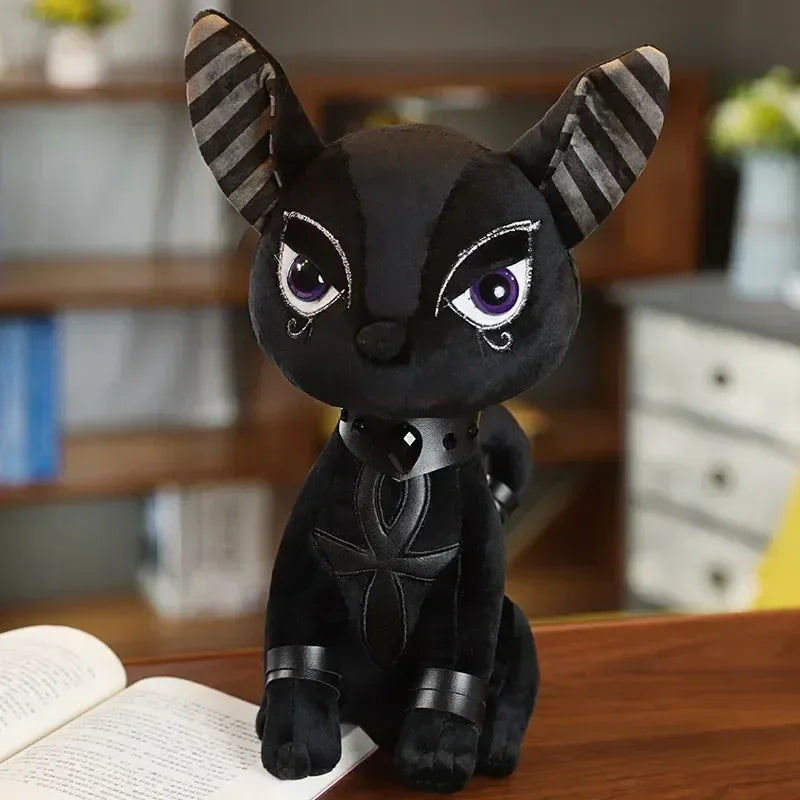 New Dark Style Plush Toys — Cute Ancient Egyptian Mythology Unicorn, Anubis, Hydra & Bastet Plush Dolls for Kids Gifts